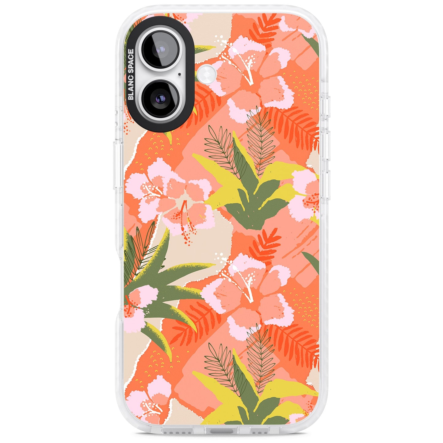 Hawaiian Flowers Abstract Pattern