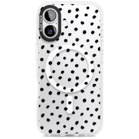 Messy Black Dot Pattern