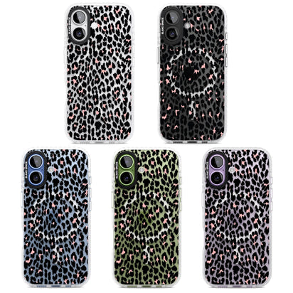 Rosa Leopardenmuster