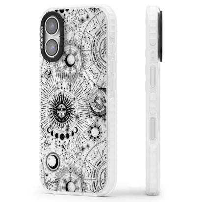 Soleils et Zodiaque Carte solaire