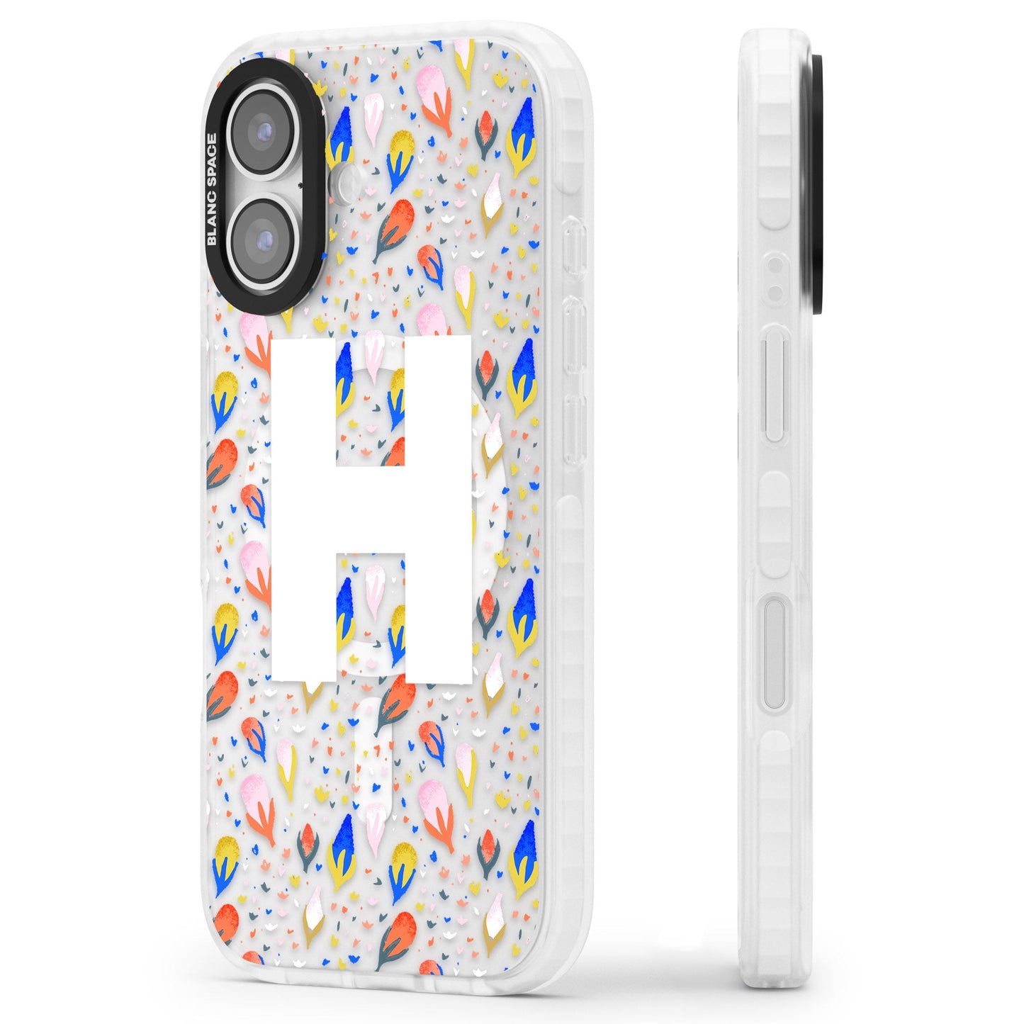 Personalised Abstract Floral Initial