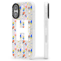 Personalised Abstract Floral Initial