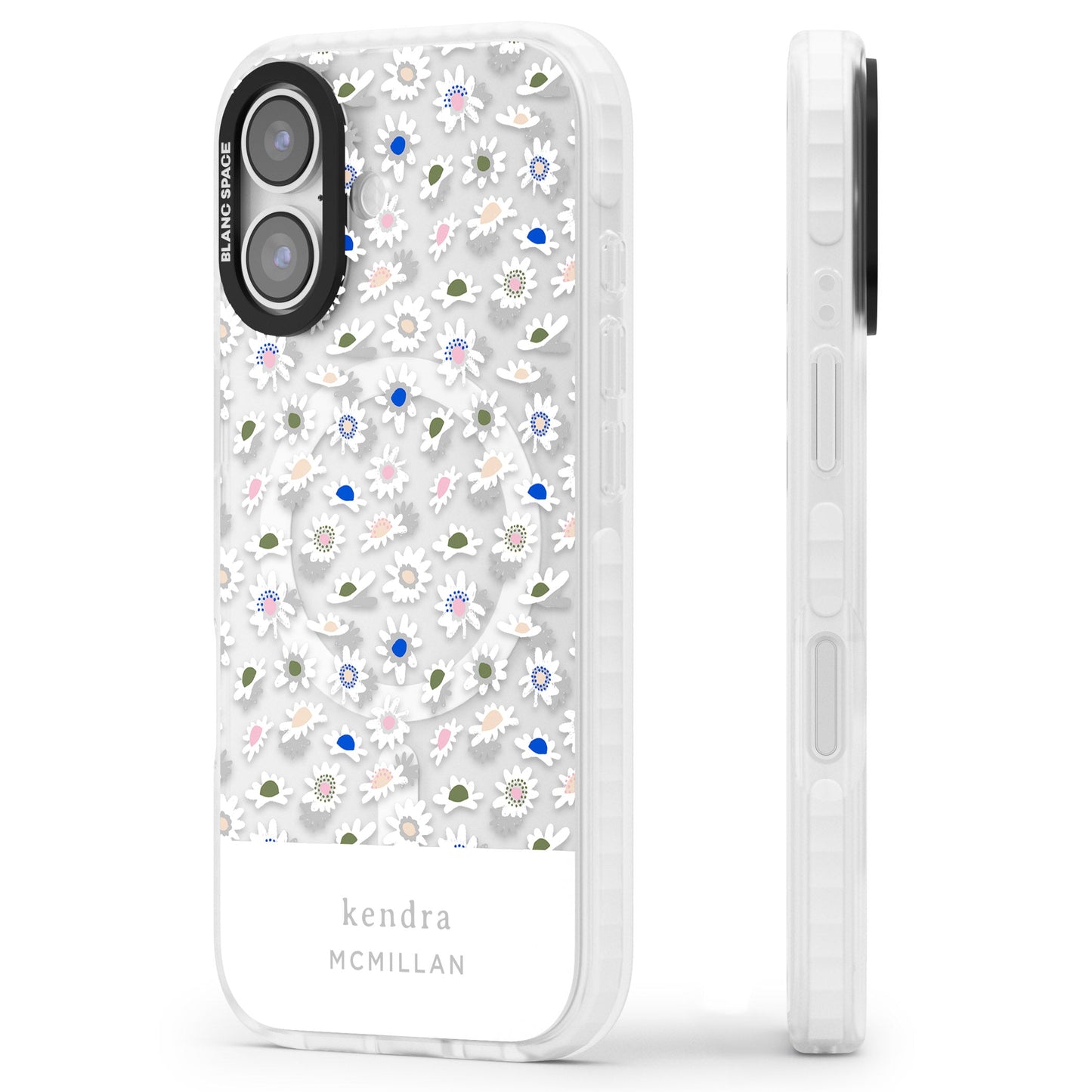 Personalised Grey & White Daisies