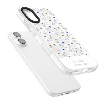 Personalised Grey & White Daisies