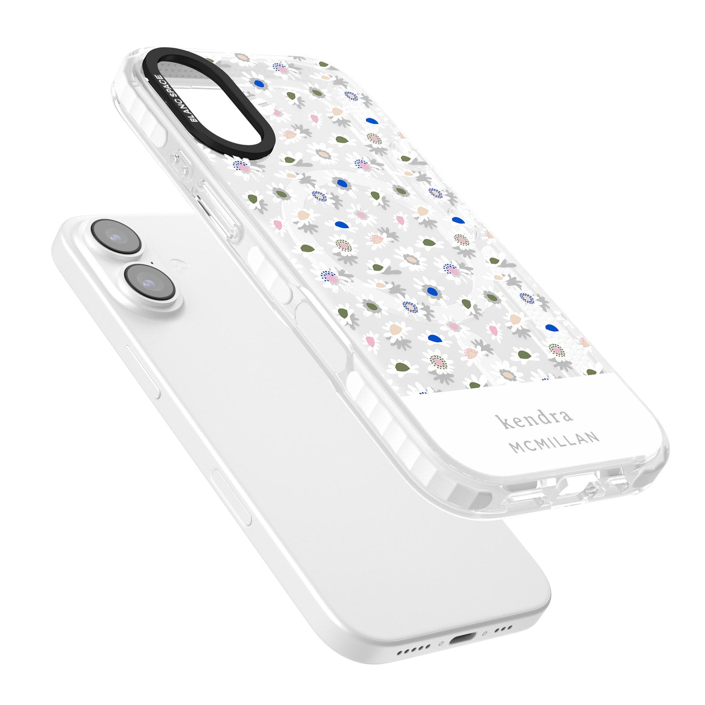 Personalised Grey & White Daisies