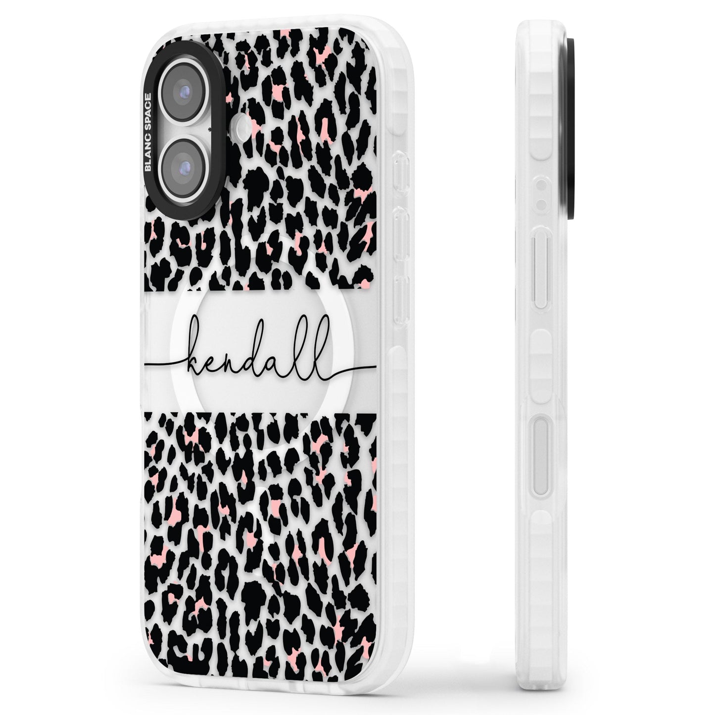 Personalised Cursive Leopard Spots