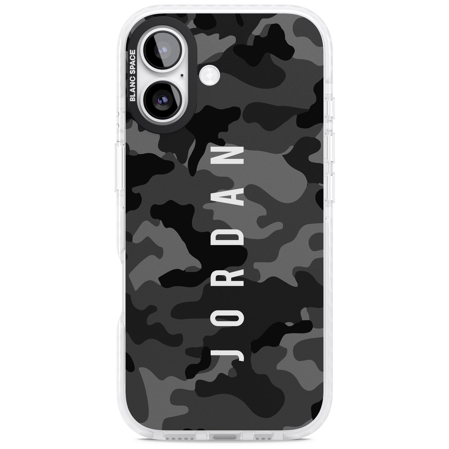 Personalised Black Camouflage Name