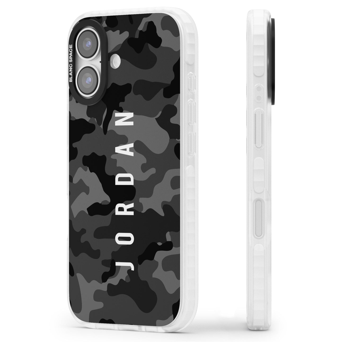 Personalised Black Camouflage Name