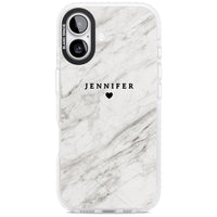 Personalised Light Grey Marble