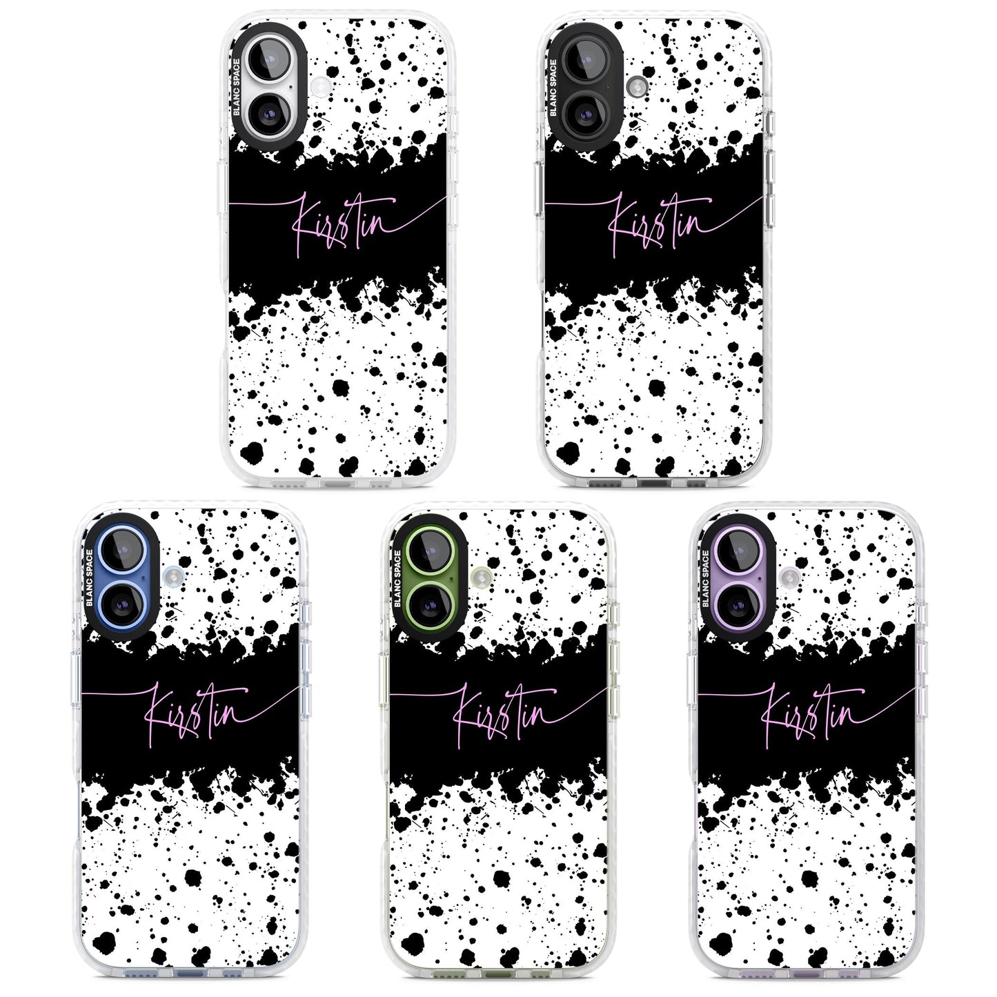 Personalised Bold Paint Splatters