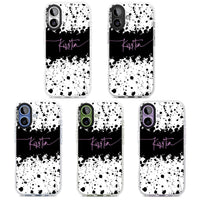 Personalised Bold Paint Splatters