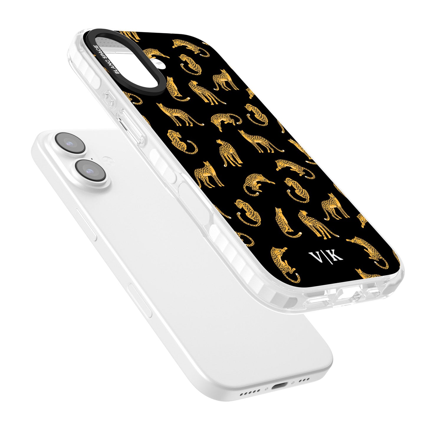 Personalised Gold Cheetah Pattern