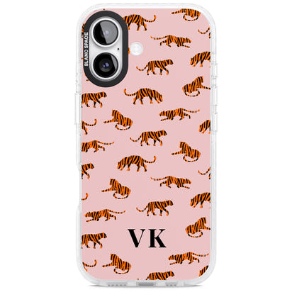 Personalised Pink Safari Tiger Pattern