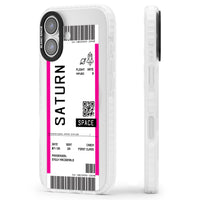 Personalised Saturn Travel Ticket