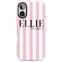 Personalised Pink Stripes