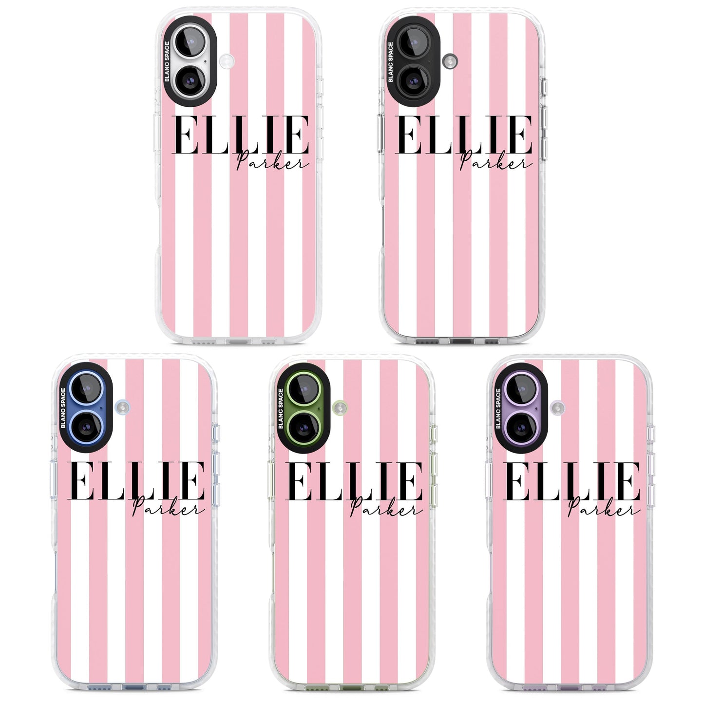 Personalised Pink Stripes