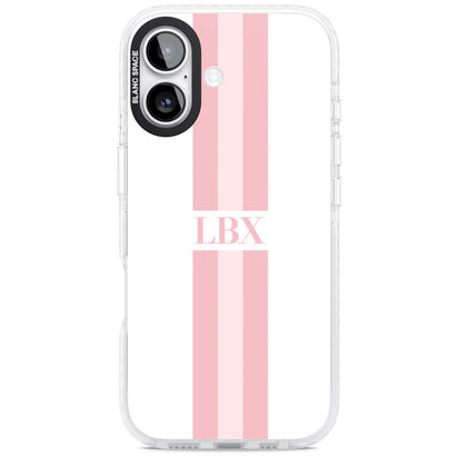 Personalised Minimal Pink Stripe