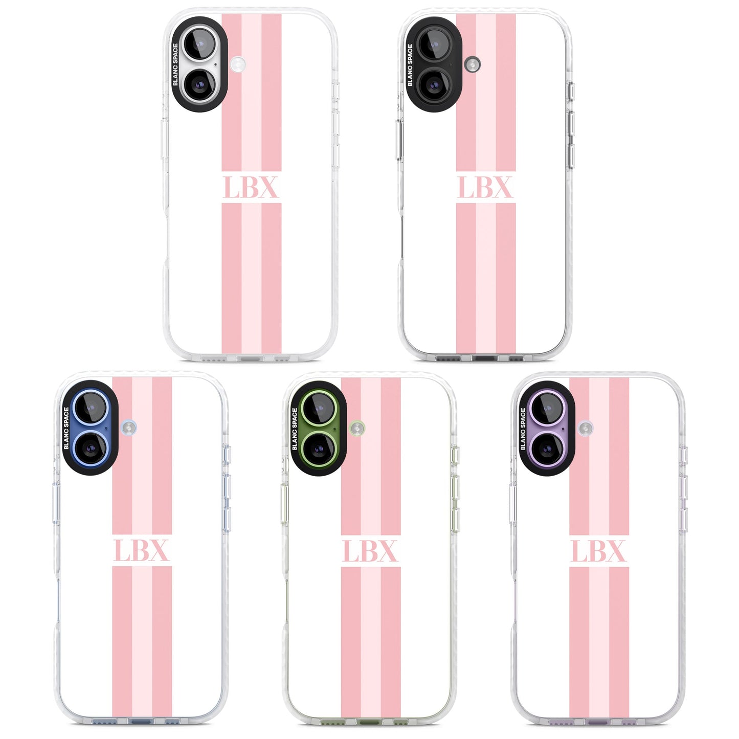Personalised Minimal Pink Stripe