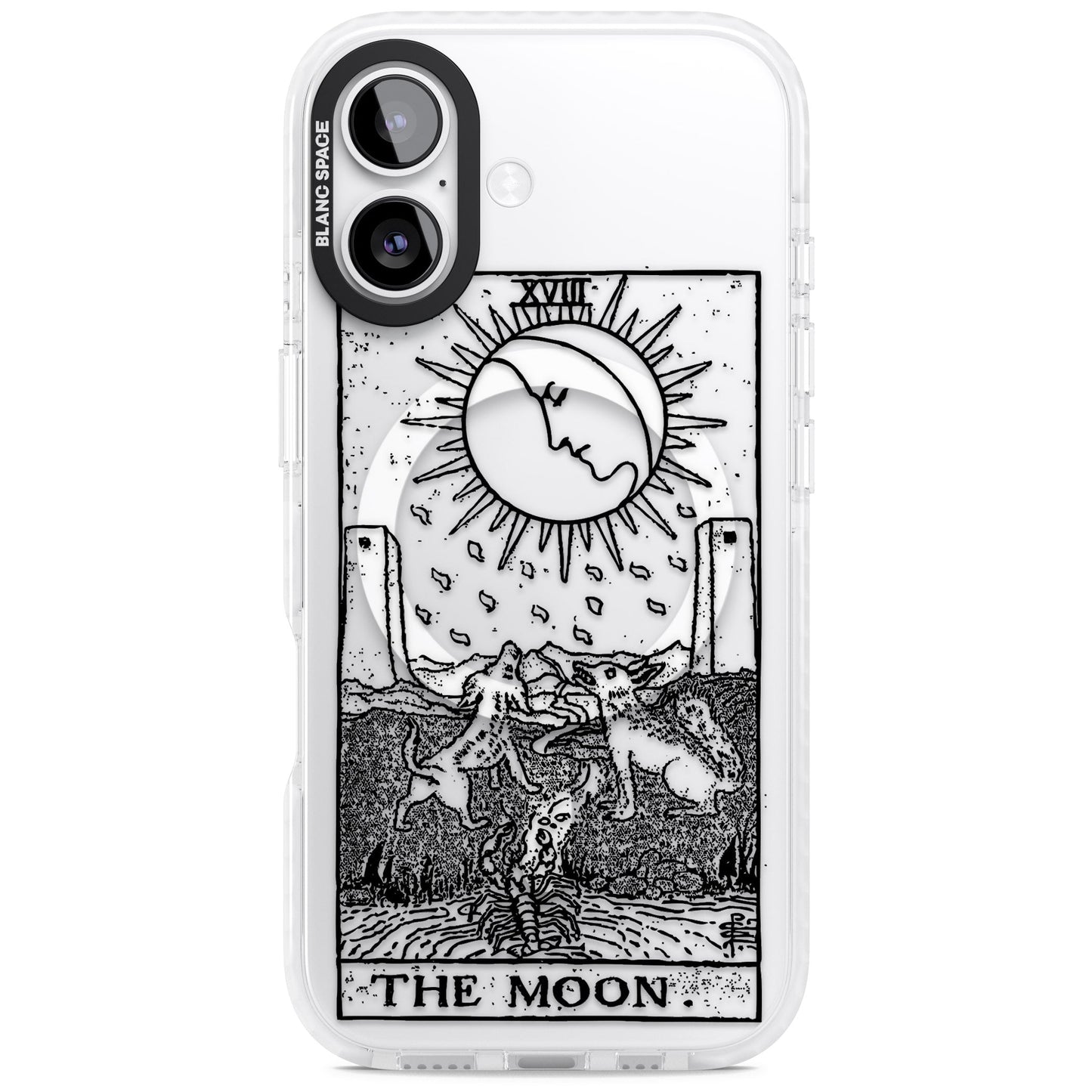 Personalised The Moon Tarot Card (Clear)