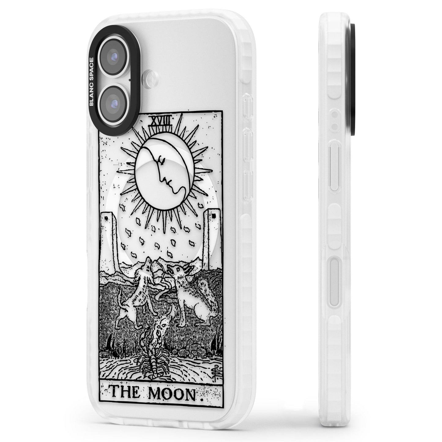Personalised The Moon Tarot Card (Clear)