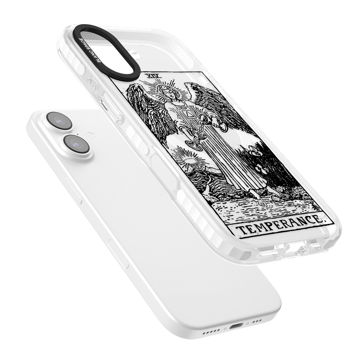 Personalisierte Temperanz-Tarotkarte (Transparent)