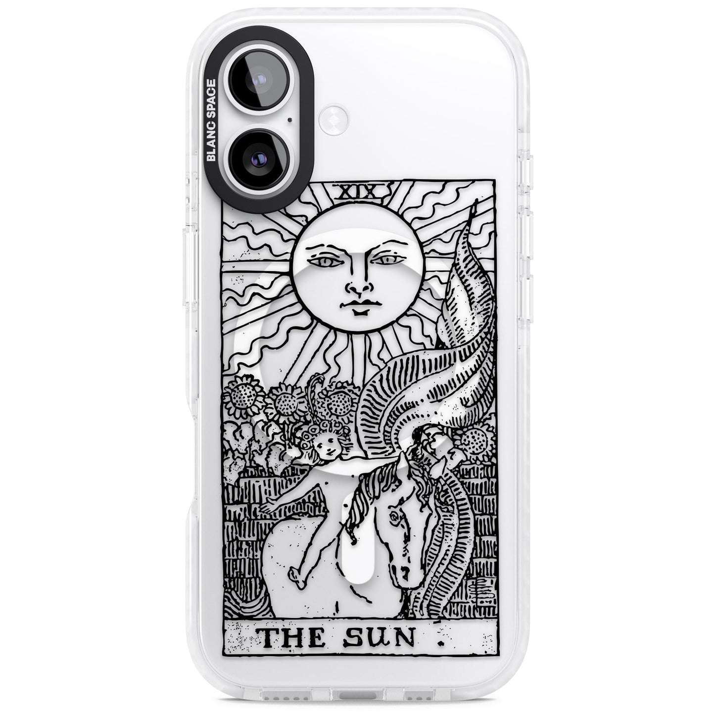 Personalised The Sun Tarot Card (Clear)