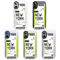 Personalised New York Boarding Pass