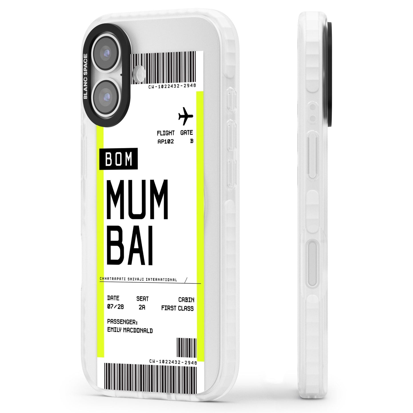 Personalised Mumbai Boarding Pass