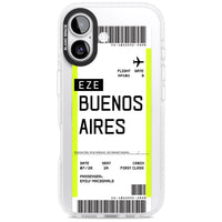 Personalised Buenos Aires Boarding Pass