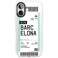 Personalised Barcelona Boarding Pass