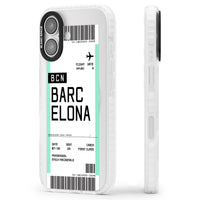 Personalised Barcelona Boarding Pass