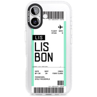Personalised Lisbon Boarding Pass