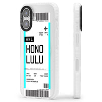 Personalised Honolulu Boarding Pass