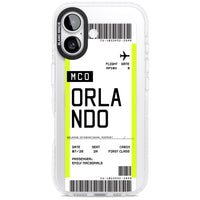 Personalised Orlando Boarding Pass