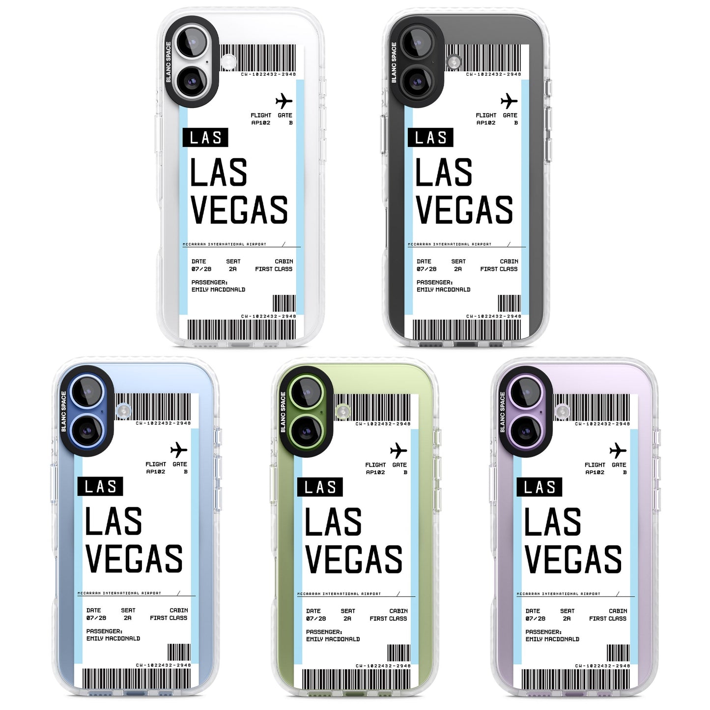 Personalised Las Vegas Boarding Pass