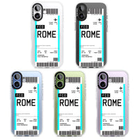 Personalised Rome Boarding Pass