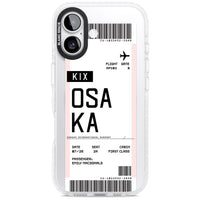 Personalised Osaka Boarding Pass