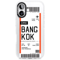 Personalised Bangkok Boarding Pass