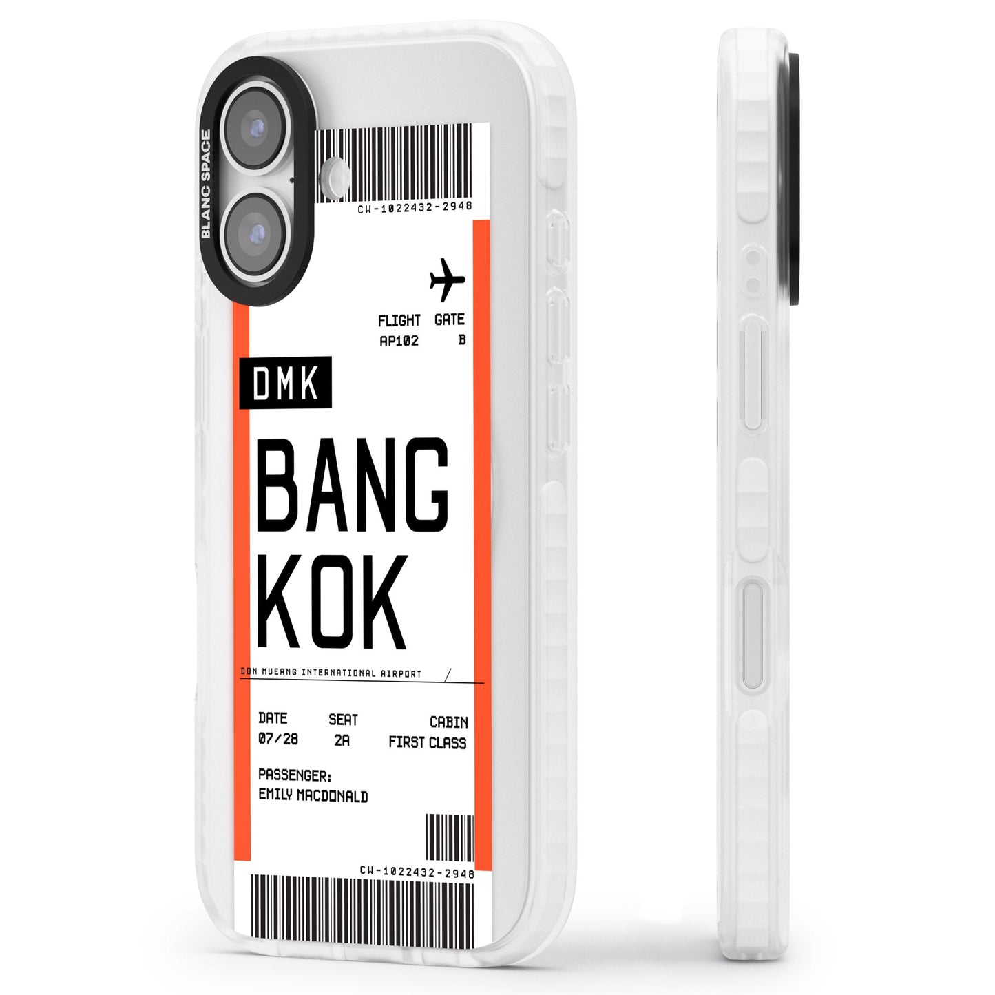 Personalised Bangkok Boarding Pass