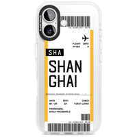 Personalised Shanghai Boarding Pass