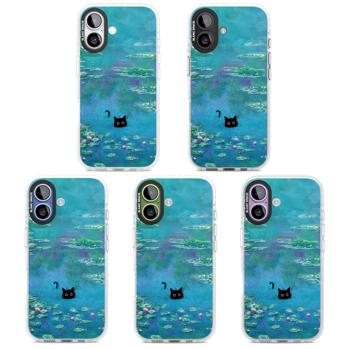 Cat in Monet's Water Lillies