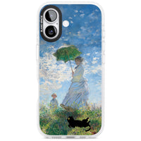 Cat with Monet's Parasol Lady