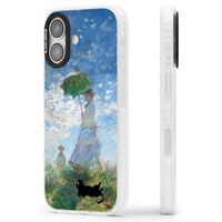 Cat with Monet's Parasol Lady