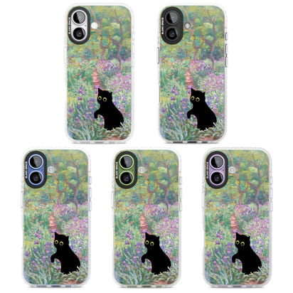 Cat in Monet's Giverny Garden