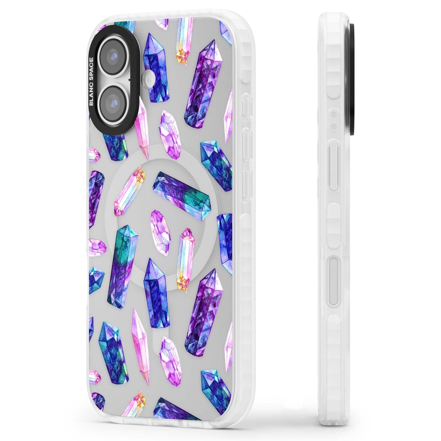 Iridescent Prism Crystals