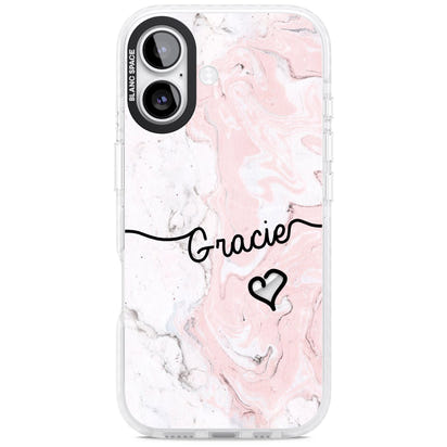 Personalised Pink Marble