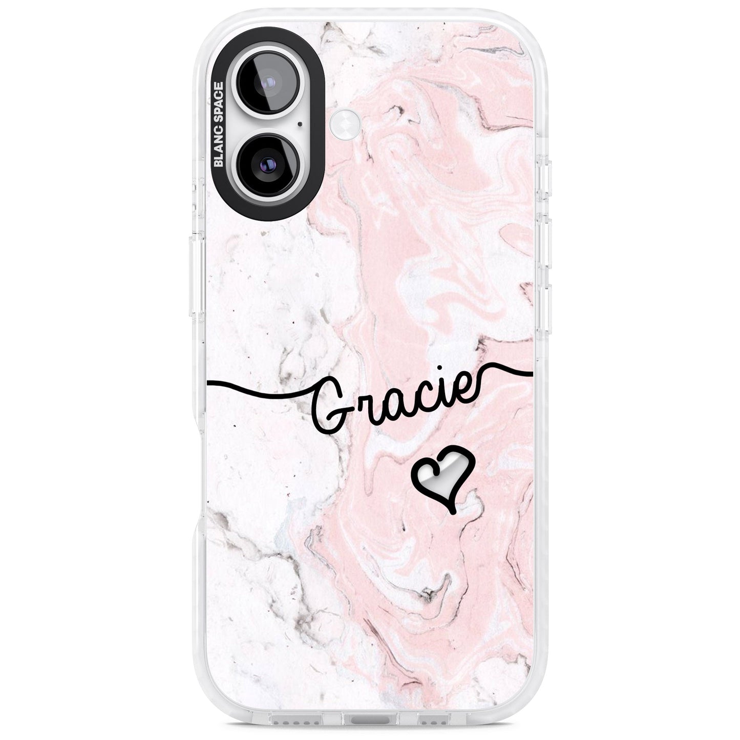 Personalised Pink Marble