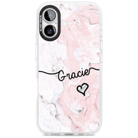 Personalised Pink Marble