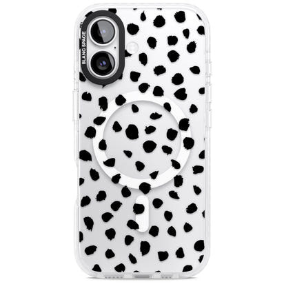 Black Dalmatian Polka Dot