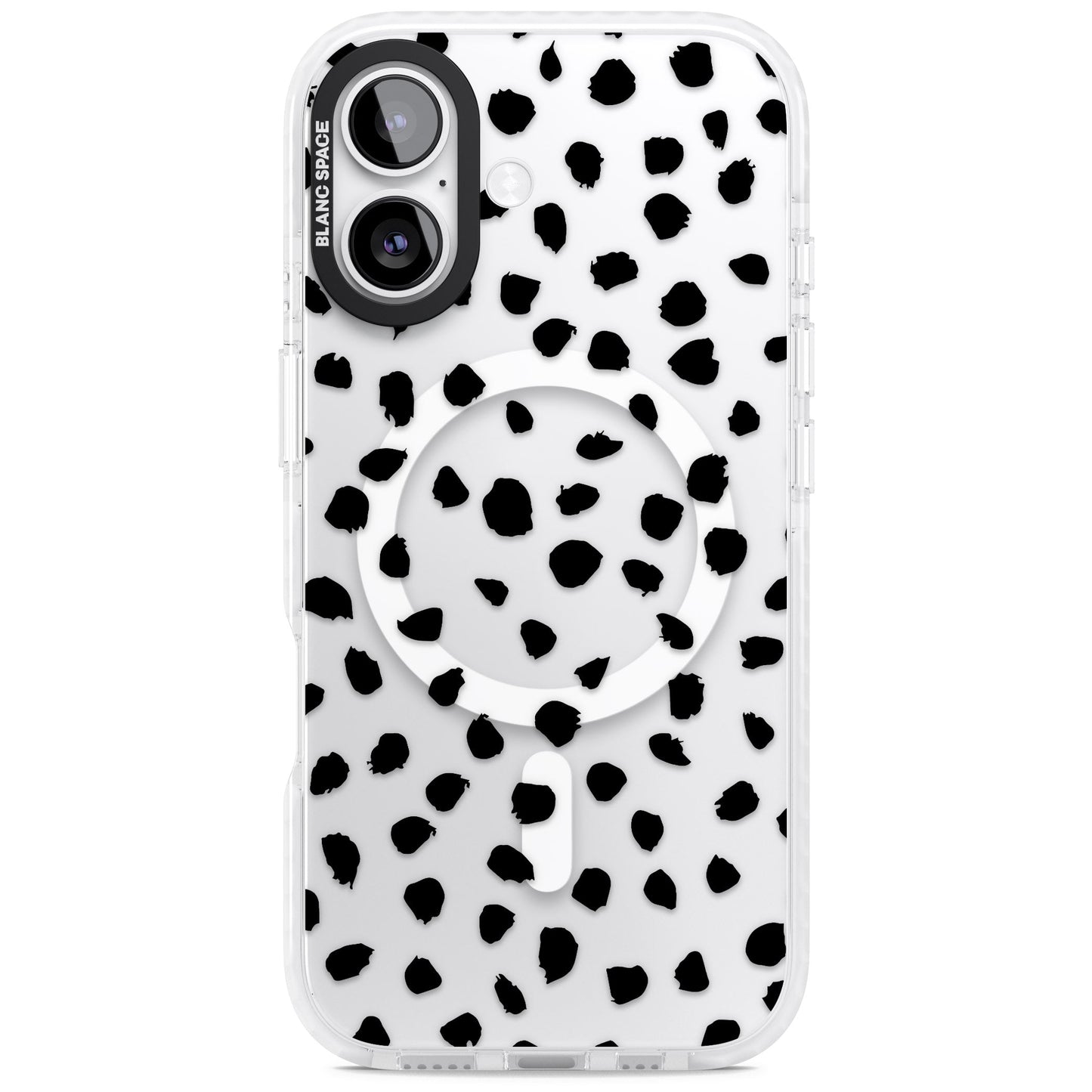 Black Dalmatian Polka Dot